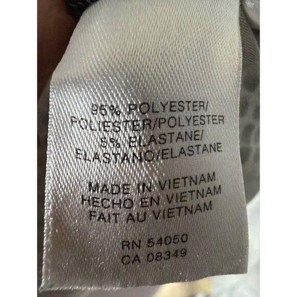 Anne Klein Python Print Sleeveless Blouse Women's M - Picture 8 of 8